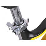 Detské odrážadlo Tiny Bike gumové kolesá čierno-žlté 